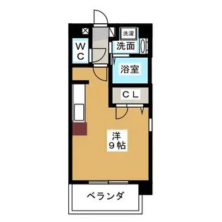 オンディーヌ・花の木【2階】の間取り