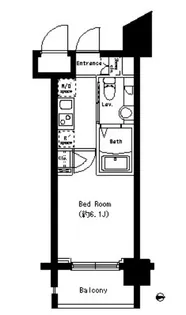 パークキューブ大井町【2階】の間取り