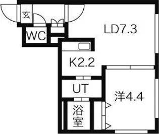 グランメゾン豊平【5階】の間取り