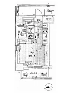マークプレイス麻布十番【2階】の間取り