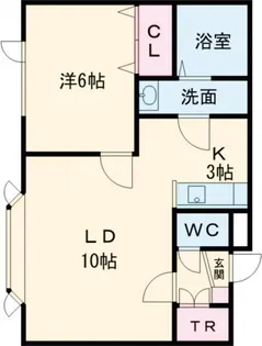 エスパニア名寄I【1階】の間取り