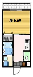 GRAN CASA花丘【4階】の間取り