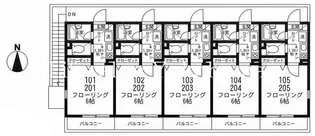 プラナス下末吉【1階】の間取り
