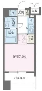 パシフィックレジデンス芝一丁目【11階】の間取り