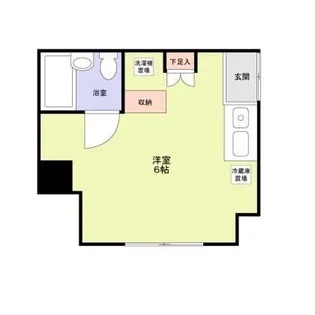 レイクサイド湯島【1階】の間取り