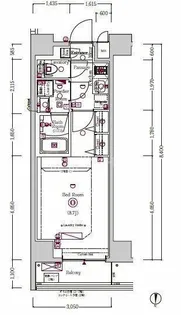GENOVIA亀戸V【2階】の間取り