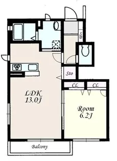 プラネットIII【1階】の間取り