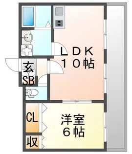 GranPino桃山台【9階】の間取り