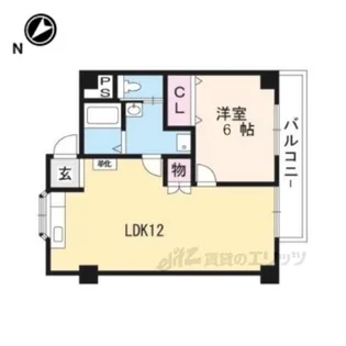 開花えれがんす【2階】の間取り