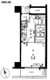 エスコート西荻窪【4階】の間取り