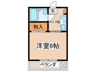 ベロータ【1階】の間取り