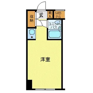 ハローレジデンス西葛西【4階】の間取り