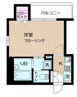 フェリーチェ早稲田【2階】の間取り