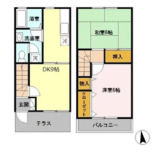 エーデルハイムスズキ Bの間取り