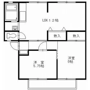 サンビレッジ宝石台七番館【1階】の間取り