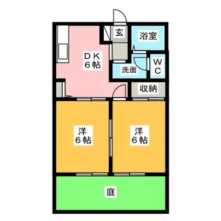 AUBERUJU【1階】の間取り