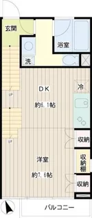 FLEG自由が丘EL【2階】の間取り