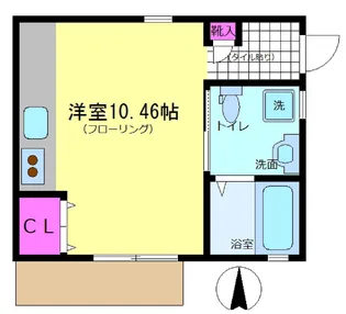 レ・スタ石神井【2階】の間取り