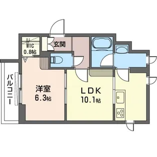 シュ シュ【3階】の間取り