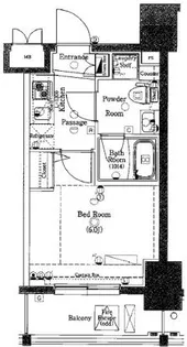 ジーベック平和島【2階】の間取り