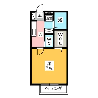 アヴニール一場【2階】の間取り