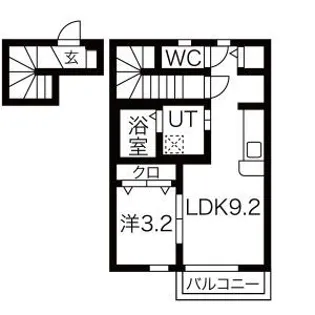 さくらブルーム【2階】の間取り