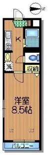 MYコート経堂【3階】の間取り
