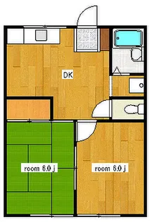 ヒルサイド湘南【1階】の間取り