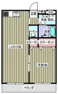 ファインコート【4階】の間取り