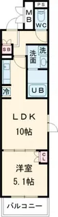 リビオメゾン大岡山【2階】の間取り