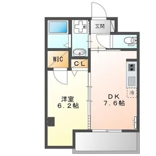 アズーリ小杉【3階】の間取り
