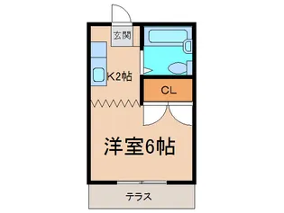 アネックスTEN【1階】の間取り