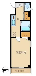 第43シンエイビル【2階】の間取り