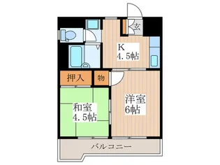 グリ-ンハイツ小金井【3階】の間取り
