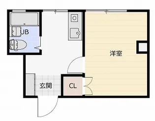 日経第一ビル【4階】の間取り