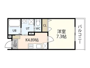 PLEIN SOLEIL C【1階】の間取り