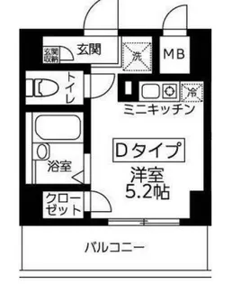 ラフィネ・横須賀中央【4階】の間取り