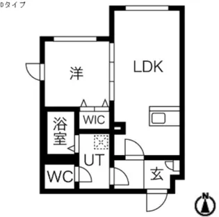 crostone西巣鴨【1階】の間取り