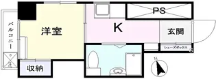 関口マンション【5階】の間取り