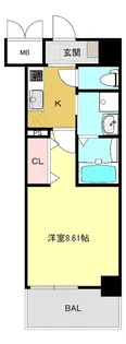 【シニア限定】Rakuju Residence 大倉山【4階】の間取り