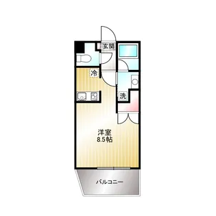 ソレアード武蔵野【3階】の間取り
