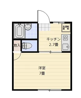 ブロシス33【2階】の間取り