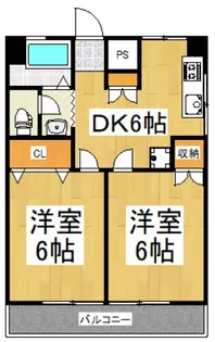 グリーンシャトー【1階】の間取り