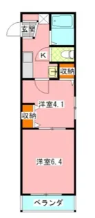 アルコープ2【1階】の間取り
