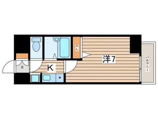 プレール綱島【8階】の間取り