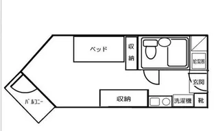 コスモヒルハウス【3階】の間取り