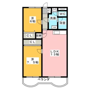 フェニックス長泉【3階】の間取り