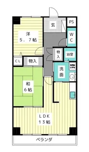 ラピュタ【4階】の間取り