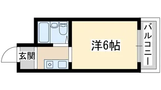 淡路エンビィハイツ【5階】の間取り