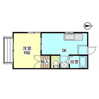 サマックスマーヴェラス【2階】の間取り